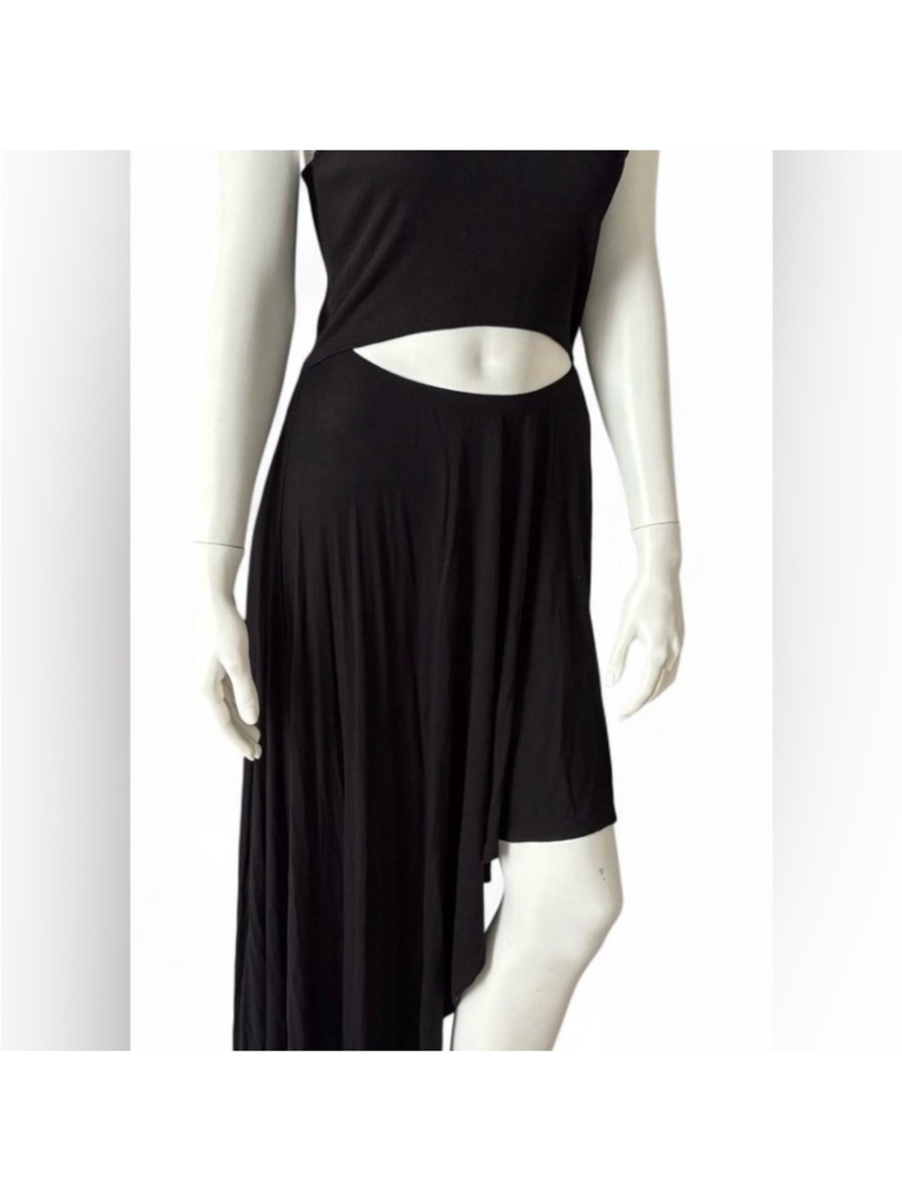 Free People Cut out Summer Black Dress - Picture 6 of 6